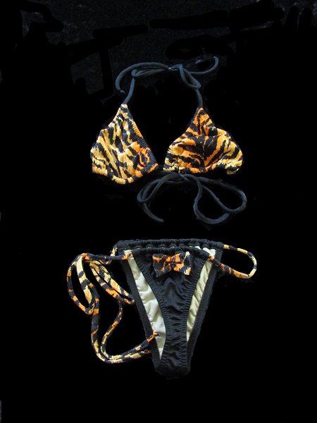 Le Tigress Stringtini Bikini Set Jita Outlet Bikinis American Made Custom Handcrafted