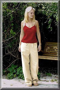 Natural Eco Friendly, Allergy Free Organic Women's Pants.