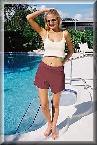 Natural Eco Friendly, Allergy Free Organic Women's Shorts.